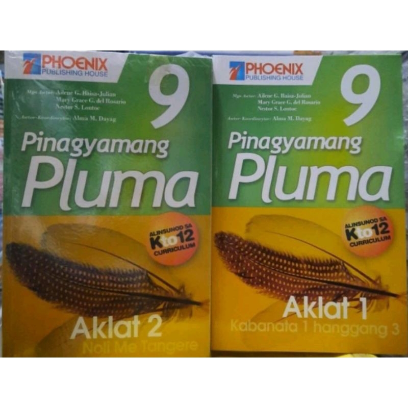 Pinagyamang Pluma Grade 9 Aklat 1and2 Brand New Shopee Philippines