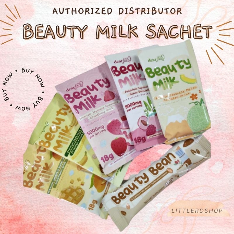 Sachet Trial Beauty Milk, Luxe Slim, Million Glow, AiChi, Aishi Thaikyo