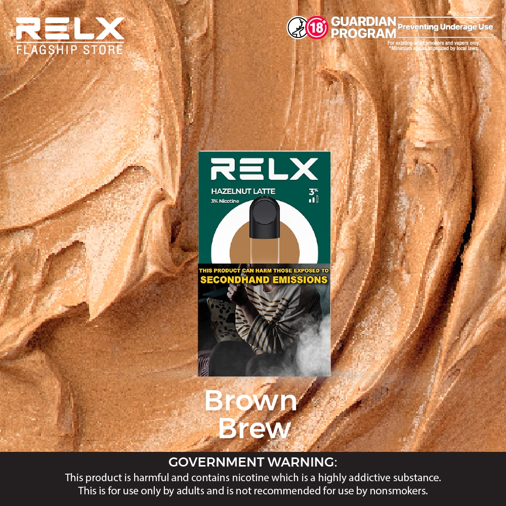 RELX Pod Pro 2 Brown Brew 30mg/G Ghw Single Vape Shopee Philippines