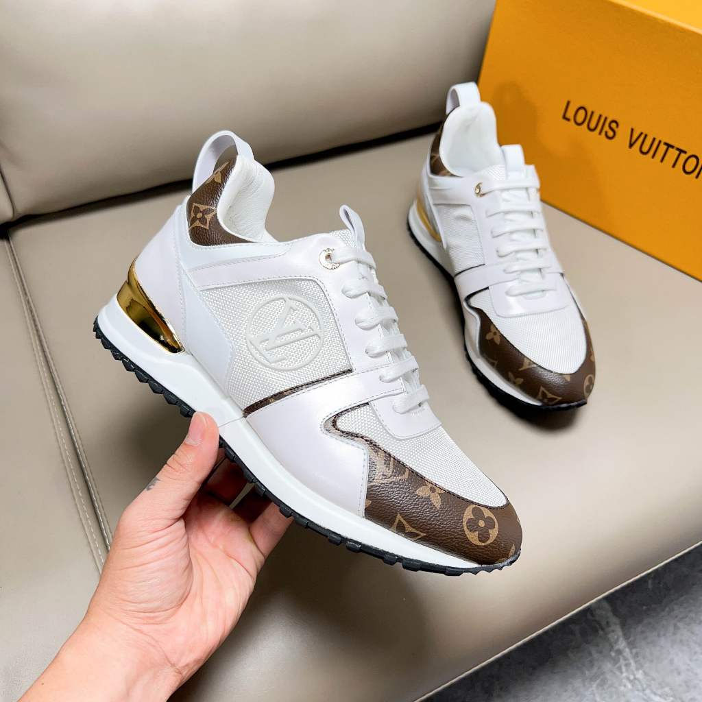 Original Louis Vuitton LV White Casual Sneakers Shoes for women & men ...