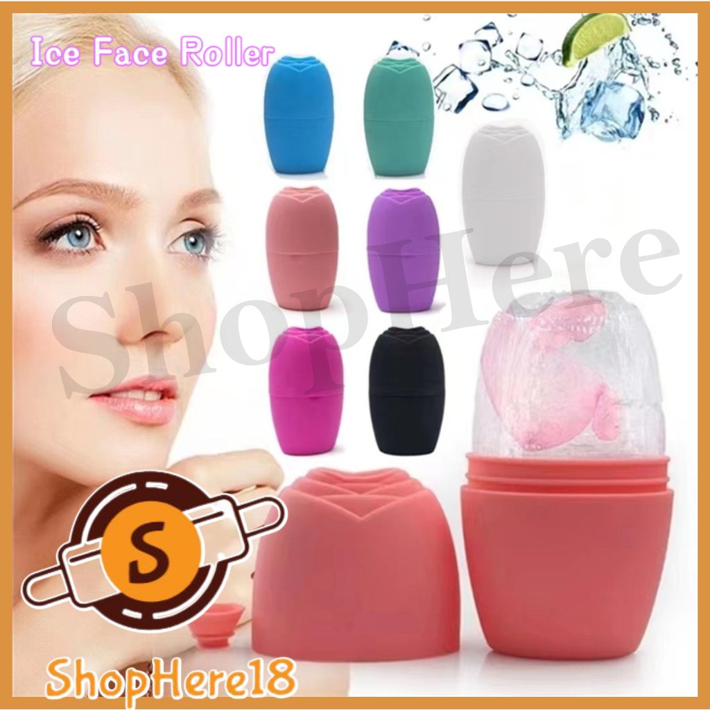 IKQPH 1PC Face Lift Reduce Acne Shrink Pores Massage Ice Roller Face ...