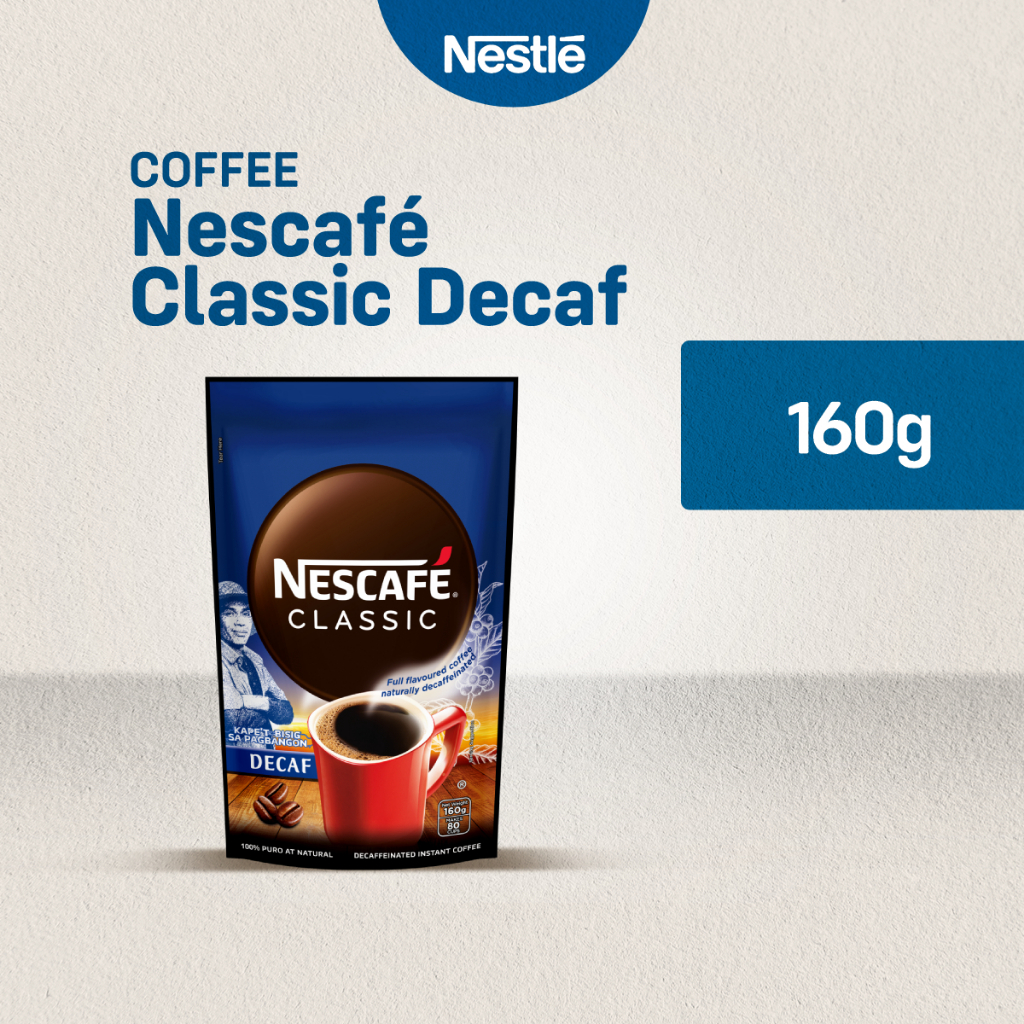 Nescafe Classic Decaf Instant Coffee 160g Shopee Philippines