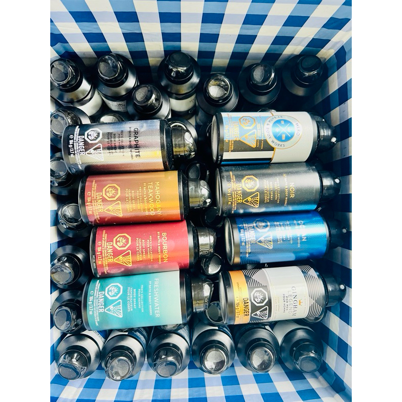 Original Bath and Body Works Men's Collection Body Spray Shopee Philippines