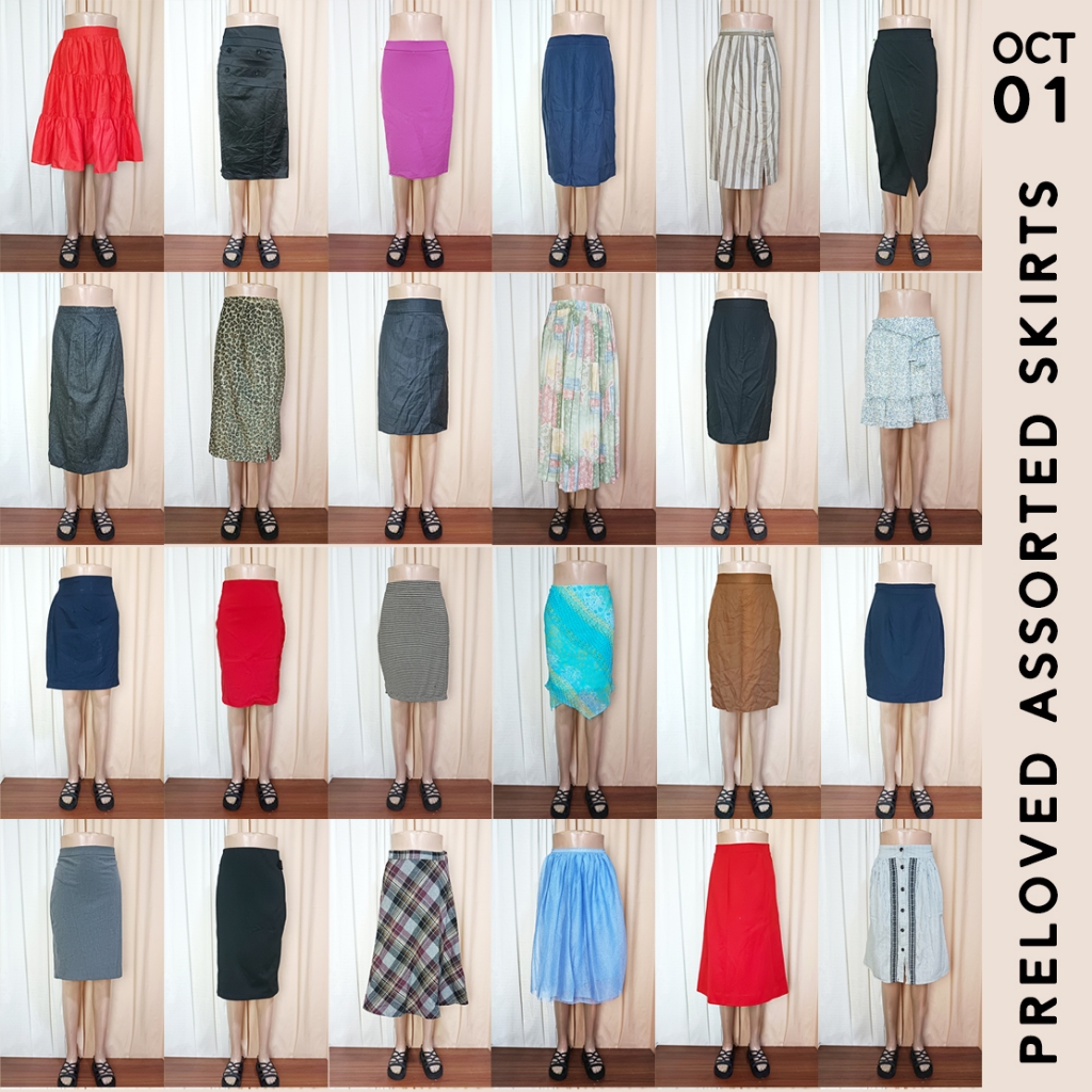 PRELOVED US AMERICAN BRAND ASSORTED SKIRTS | Shopee Philippines