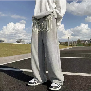 Unisex Outfit Polyester Aesthetic Waffle Track Pants Korean Trends ...