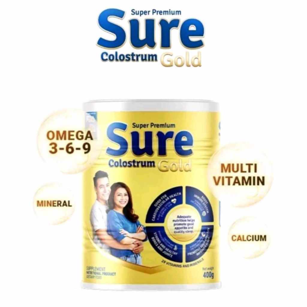 SureGold Colostrum Milk | Relieve Muscle pain and Reduce Complications ...