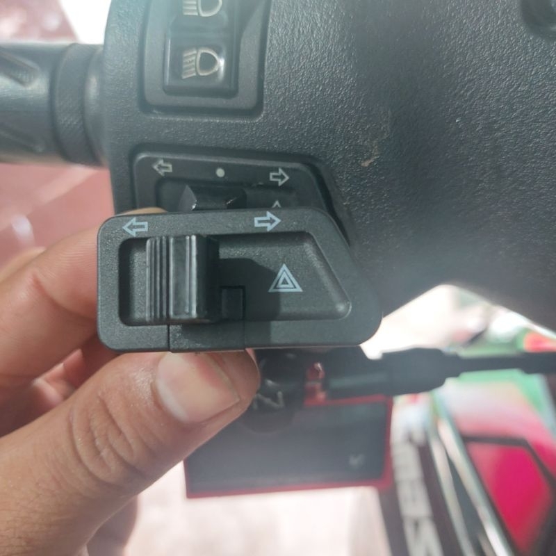 Signal light switch with Hazard plug in Play Honda Dash/Wave/Suzuki