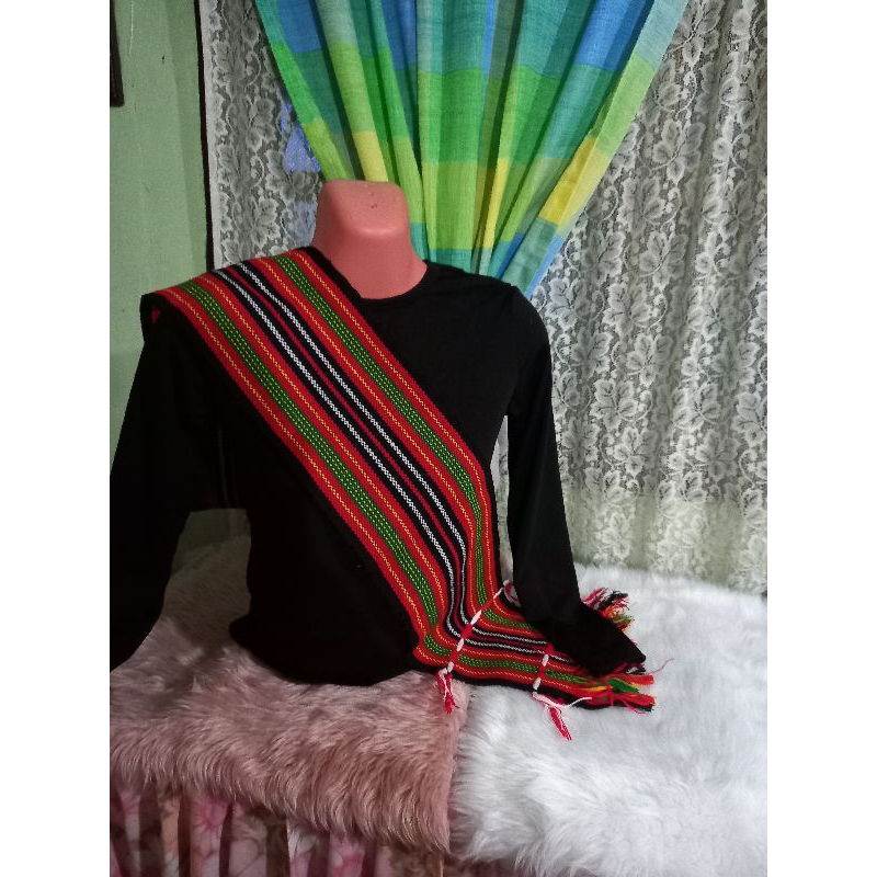 IGOROT ETHNIC DESIGN SASH SABLAY 5 inches width | Shopee Philippines