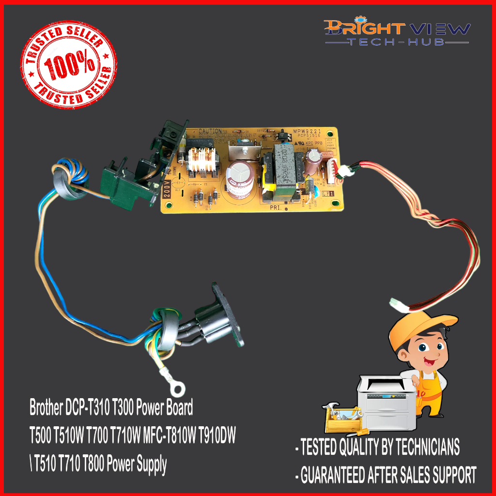Brother DCPT310 T300 Power Board T500 T510W T700 T710W MFCT810W