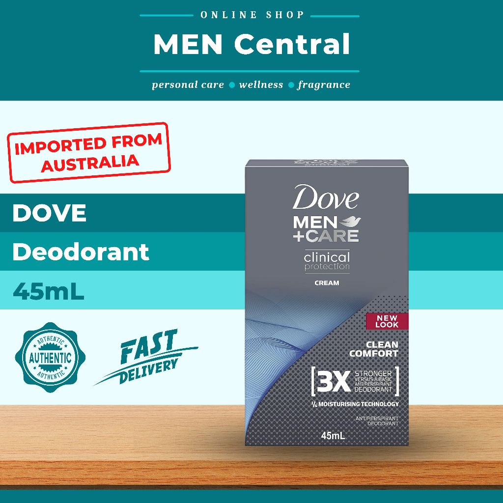 Dove Men Clinical Protection Cream Clean Comfort Antiperspirant