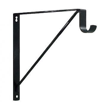 1 pc Rod and Closet bracket heavy duty steel sampayan with free screws ...