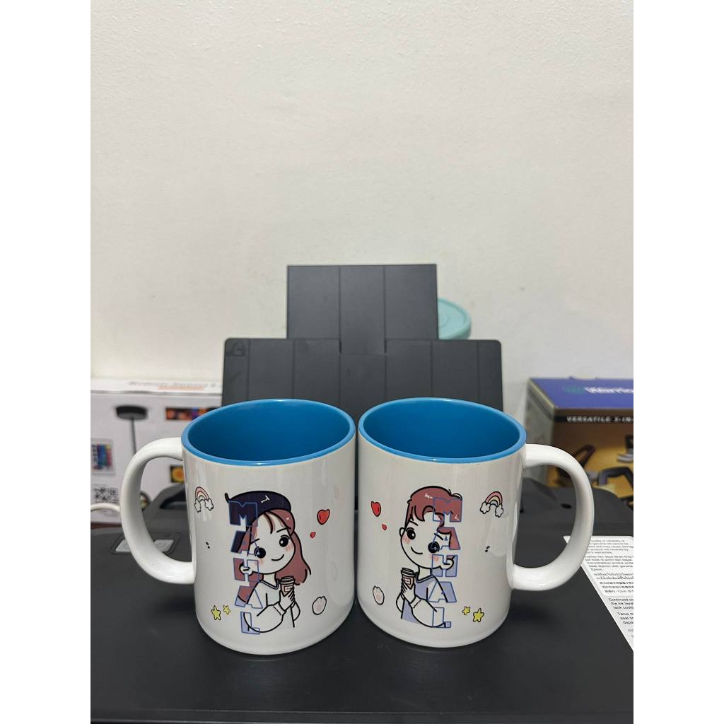 White Mug with Inner Color (Customized) | Shopee Philippines