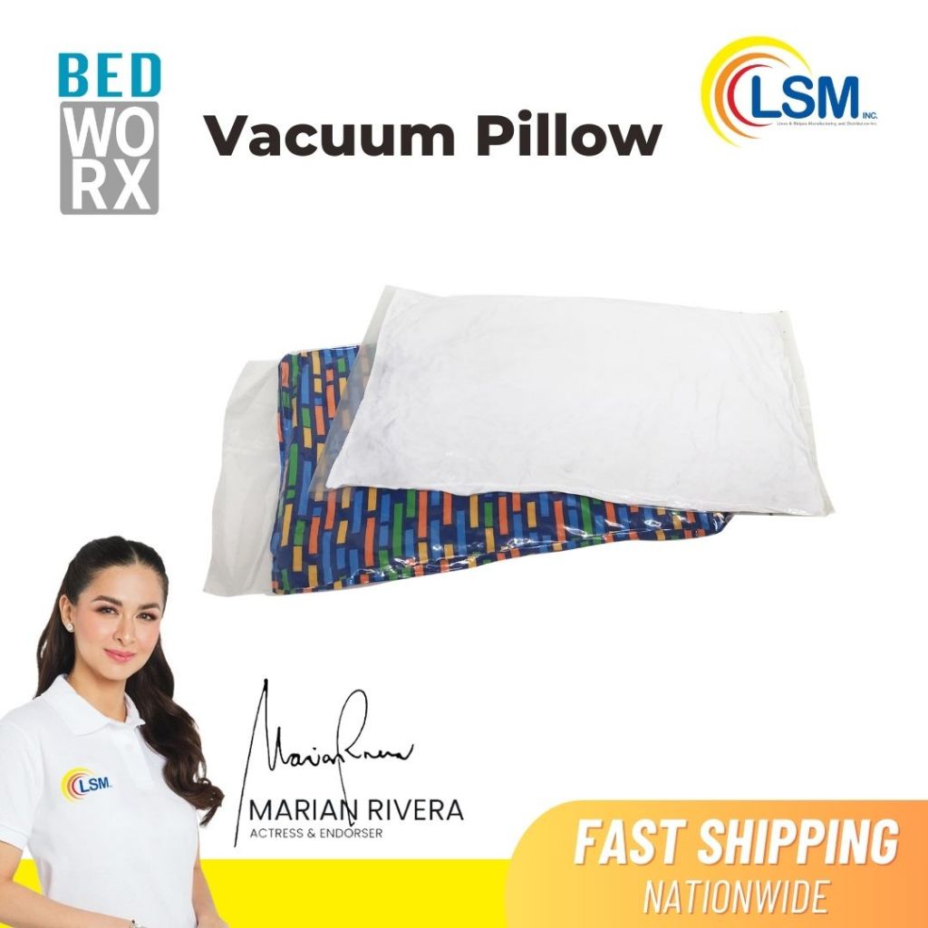 LSM VacuumSealed Pillow High Quality and Hypoallergenic / Easy to Ship