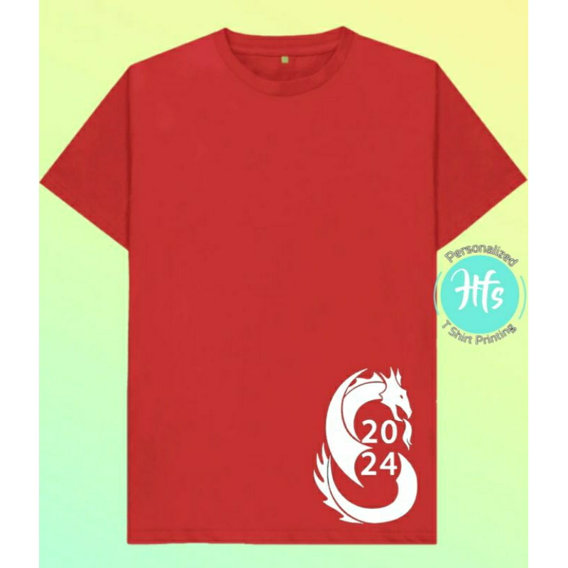 LUCKY COLOR OF THE YEAR 2024 RICH RED YEAR OF THE DRAGON NEWYEAR FAMILY