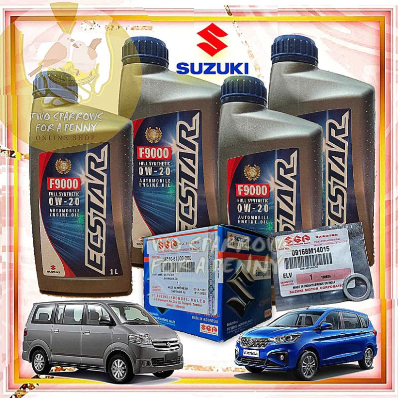 Suzuki Ertiga, APV Change Oil Package Ecstar Oil Shopee Philippines