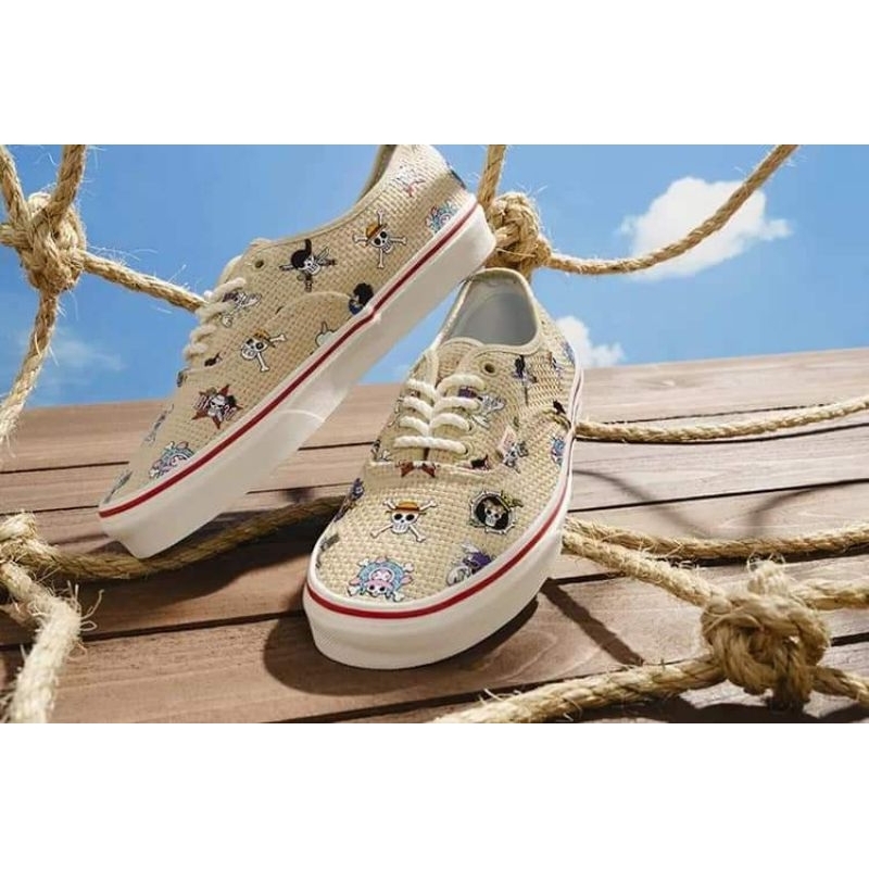 Vans Authentic 44DX X One Piece 'Straw Hat Crew' Shopee Philippines