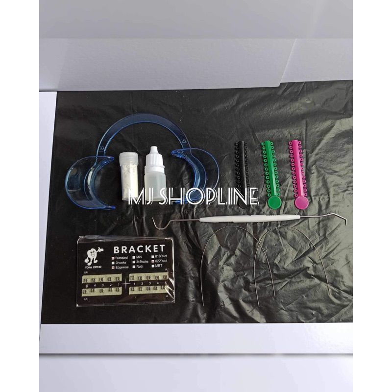 braces brackets set 3 package with glue Shopee Philippines