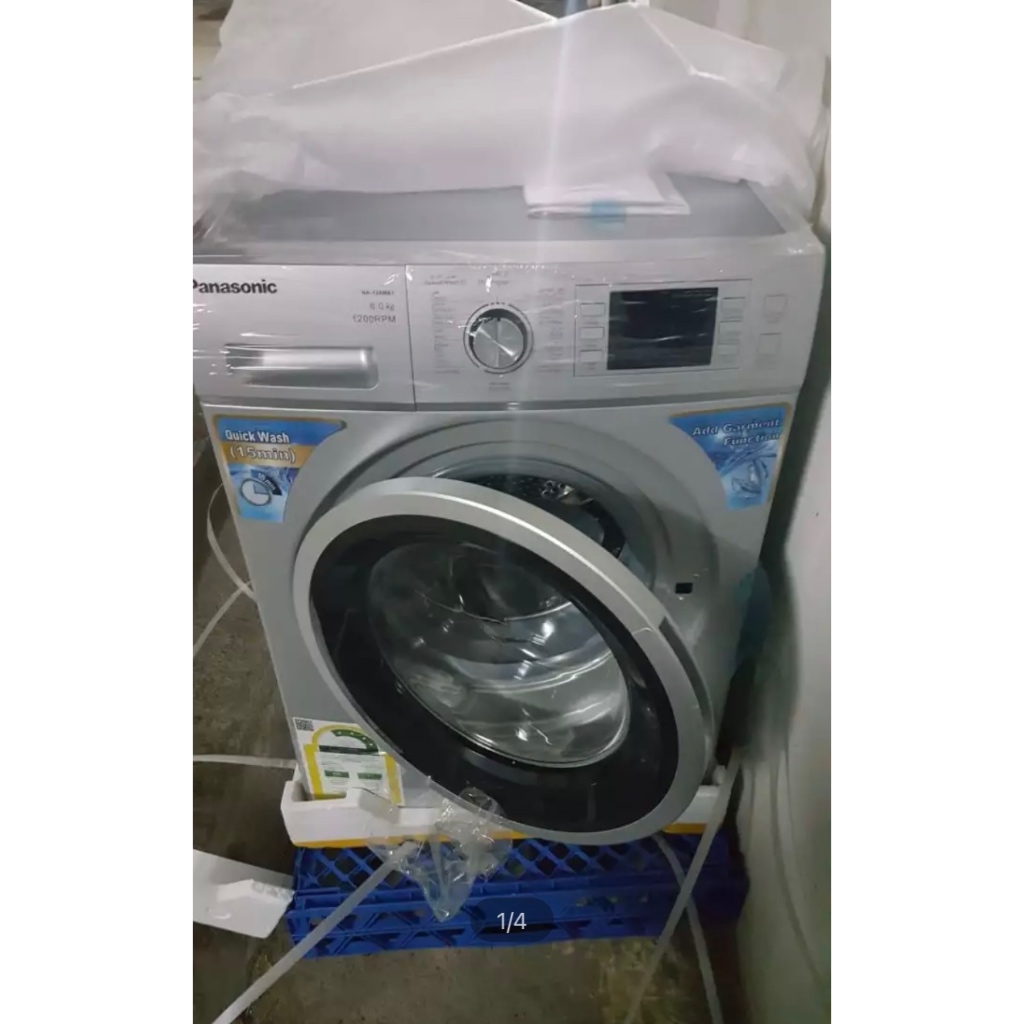 Panasonic Fully Automatic Washing Machine Front Load, 6Kg, Silver Shopee Philippines