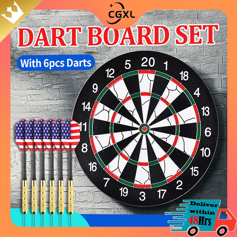 Dart Board Original Thickening Double-sided Dart Board Dart Board Set ...