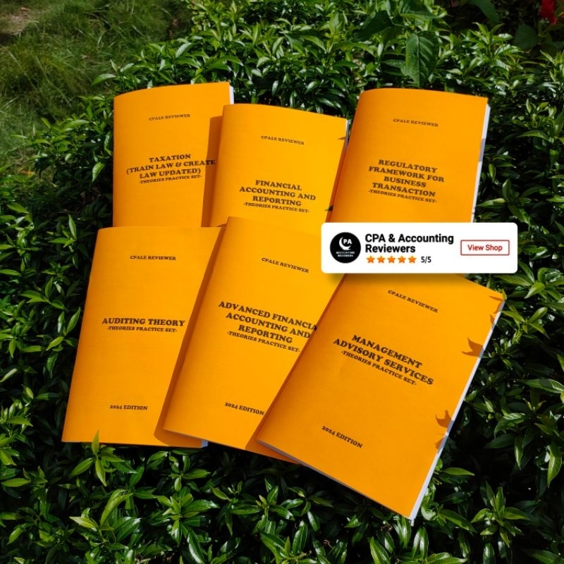 2024 Updated CPA Reviewer 5,000+ Item All Theories Practice Set