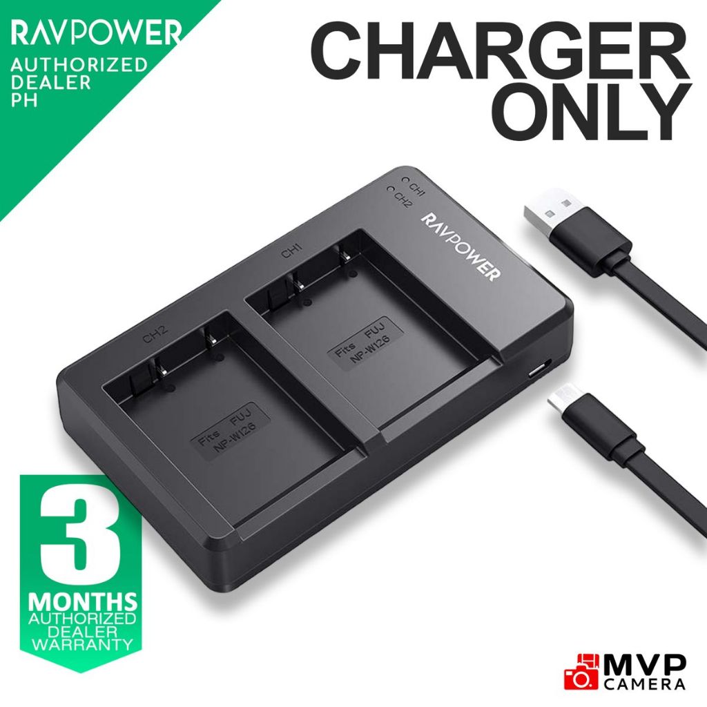 Ravpower Np W126 Np W126s Npw126s 126 126s Battery Charger Fuji