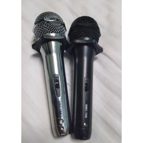 Bouncing microphone SMC 708 bouncing mic dynamic LEGIT BOUNCING Heavy duty SILVER BLACK