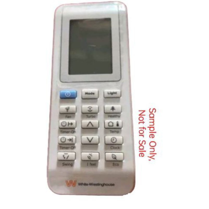 WhiteWestinghouse Aircon Remote (Replacement Remote) Shopee Philippines