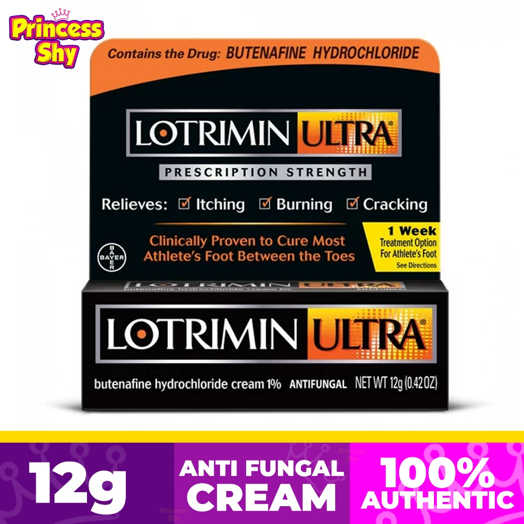 Lotrimin Ultra Prescription Strength Athlete's Foot 1 Week Treatment Antifungal Cream 0.42 oz
