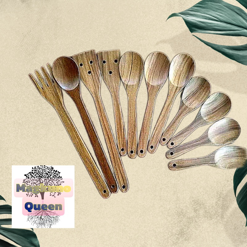 1 set ladle magkuno wood | Shopee Philippines