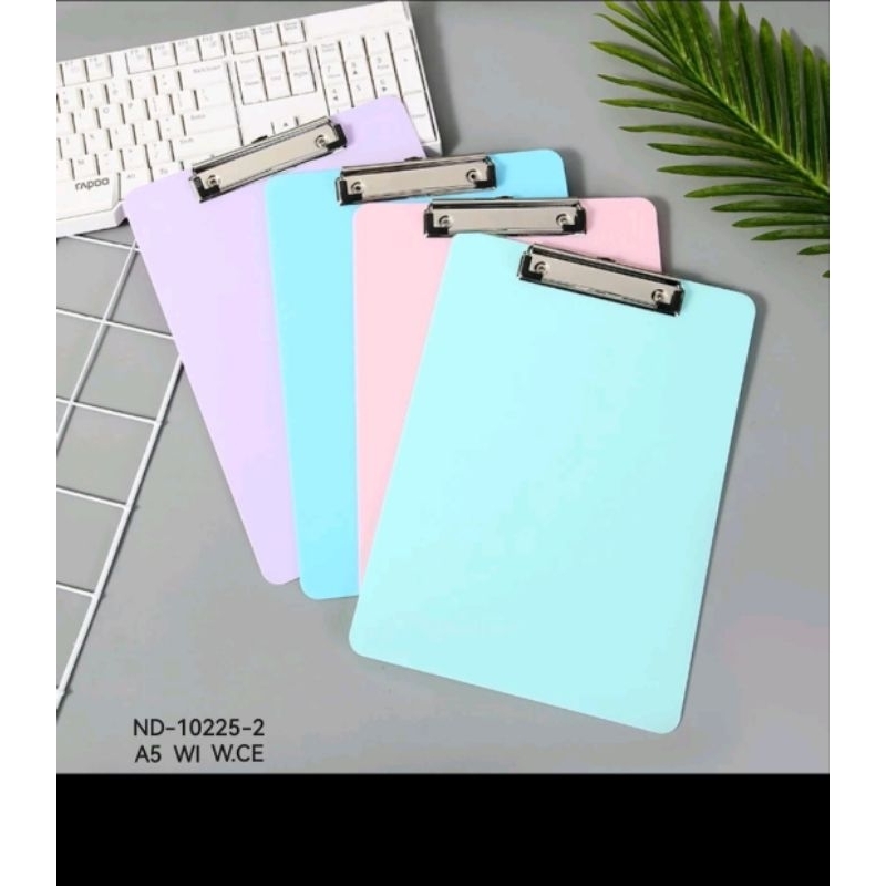 Dingli Clipboard pastel color Size A5 | Shopee Philippines