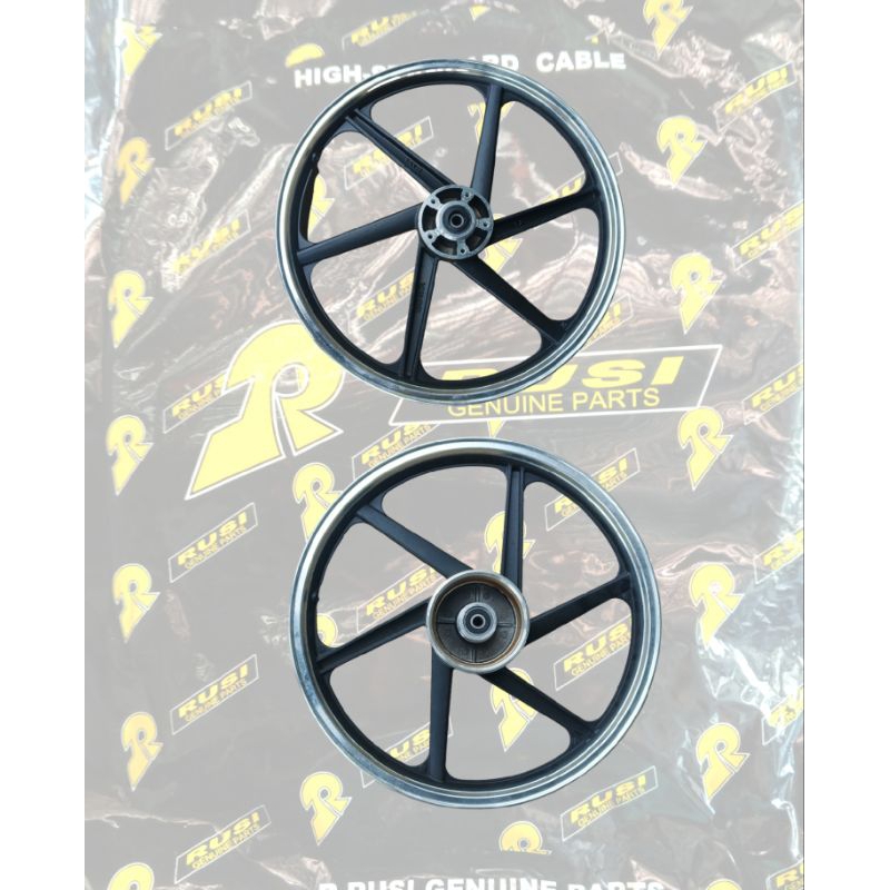 RUSI REAR(1.6x17 / FRONT(1.4x17) MAG WHEEL MPY/DELTA/DL-Y | Shopee ...