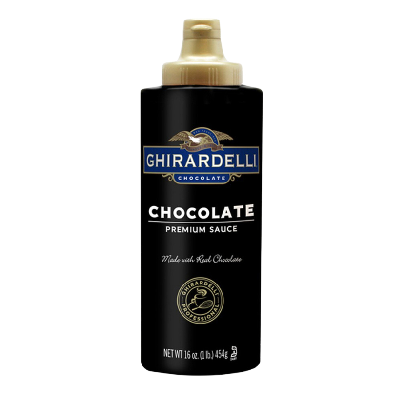 Ghirardelli Premium Sauce Chocolate/ White Chocolate Flavoured 454g ...