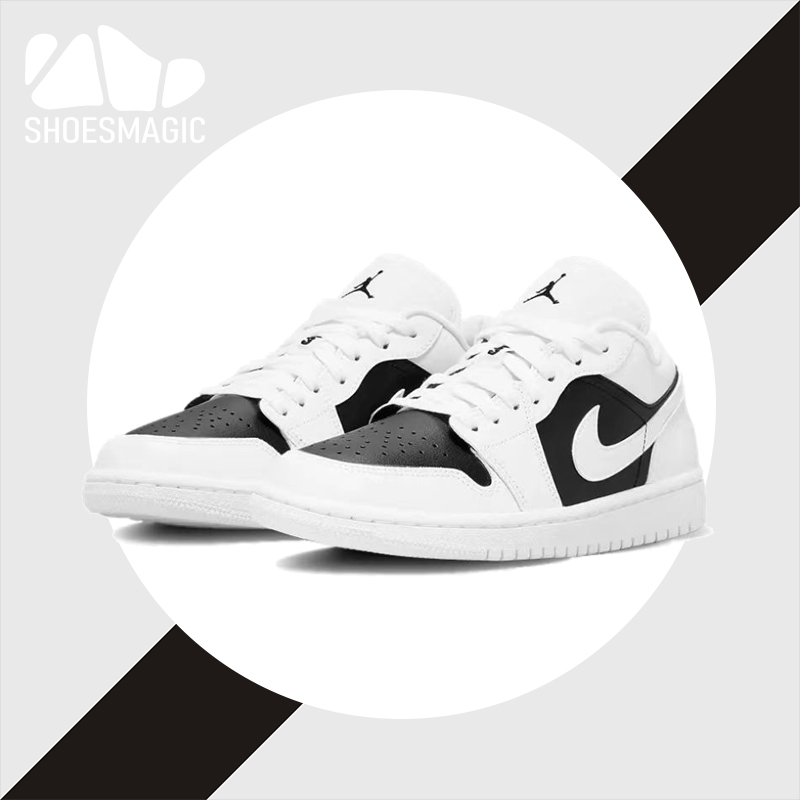 J1 Low OG "REVERSAL PANDA" antislip GS lowtop Retro Sneakers OEM Quality with box Shopee