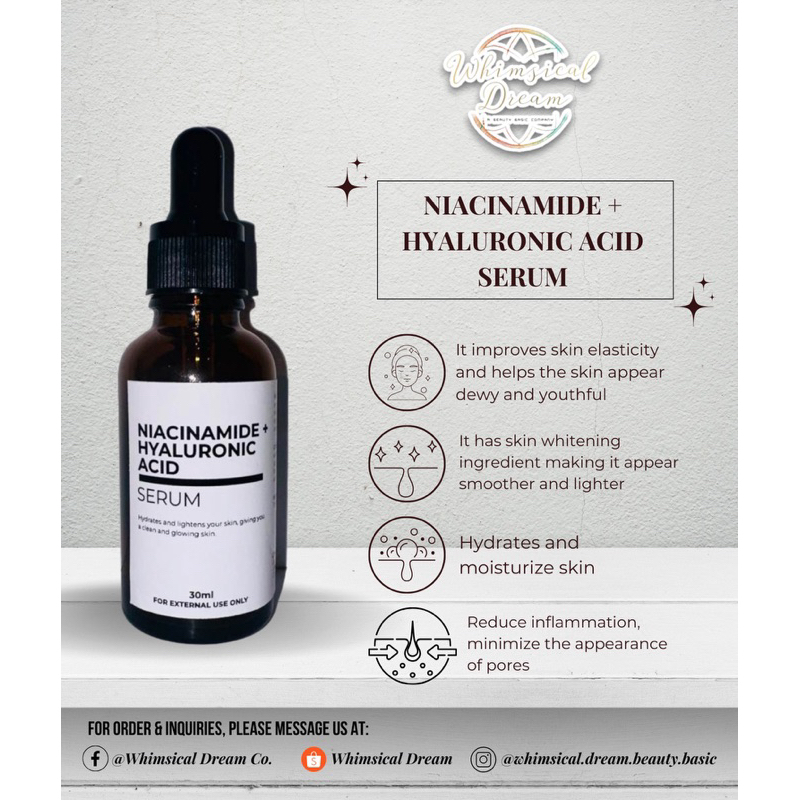 NIACINAMIDE HYALURONIC ACID SERUM 30ML Shopee Philippines