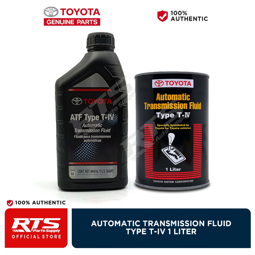 Toyota Genuine Atf Type T Iv Automatic Transmission Fluid 1l 1 Qt