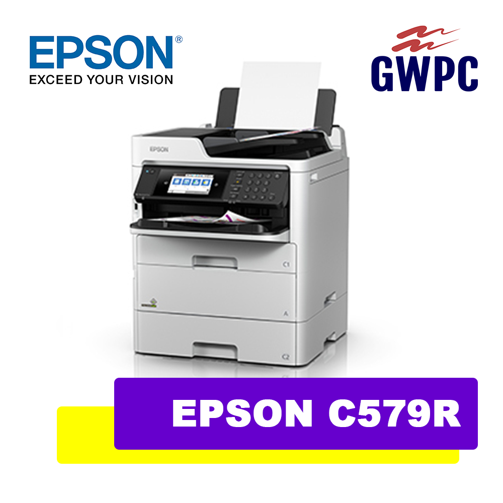 Epson Workforce Pro Wf C579r Duplex All In One Inkjet Printer Wf C579r C579 Shopee Philippines 6141