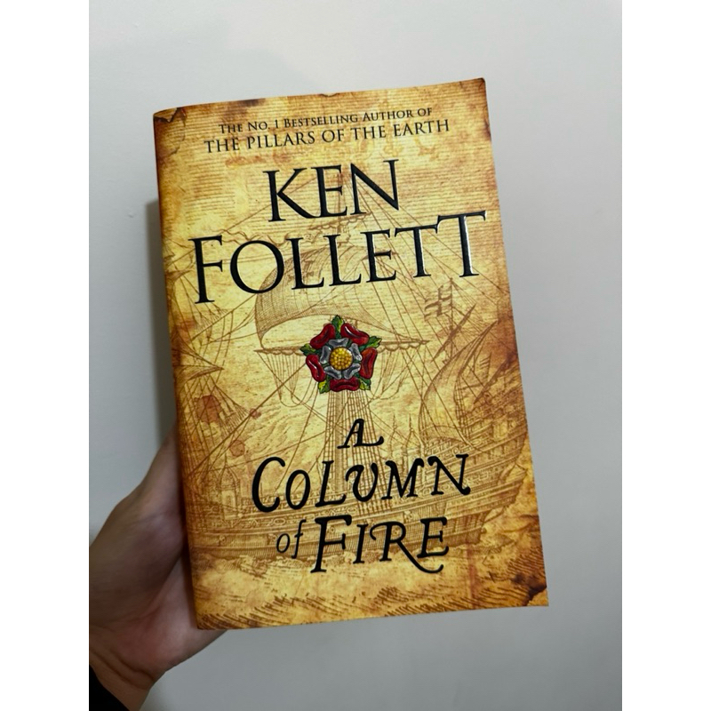 A Column of Fire Ken Follett (Kingsbridge 3) (Preloved) Shopee