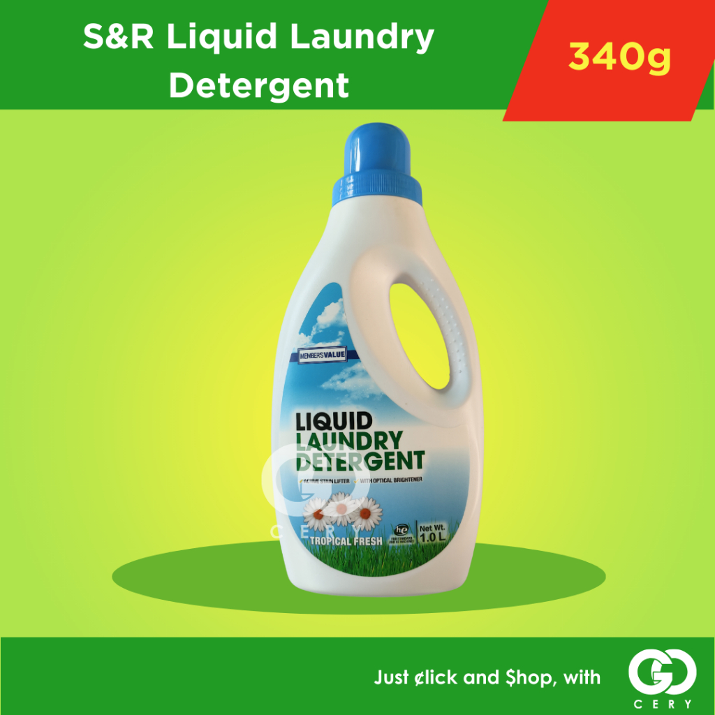 Member's Value Liquid Laundry Detergent Tropical Fresh 1L Shopee