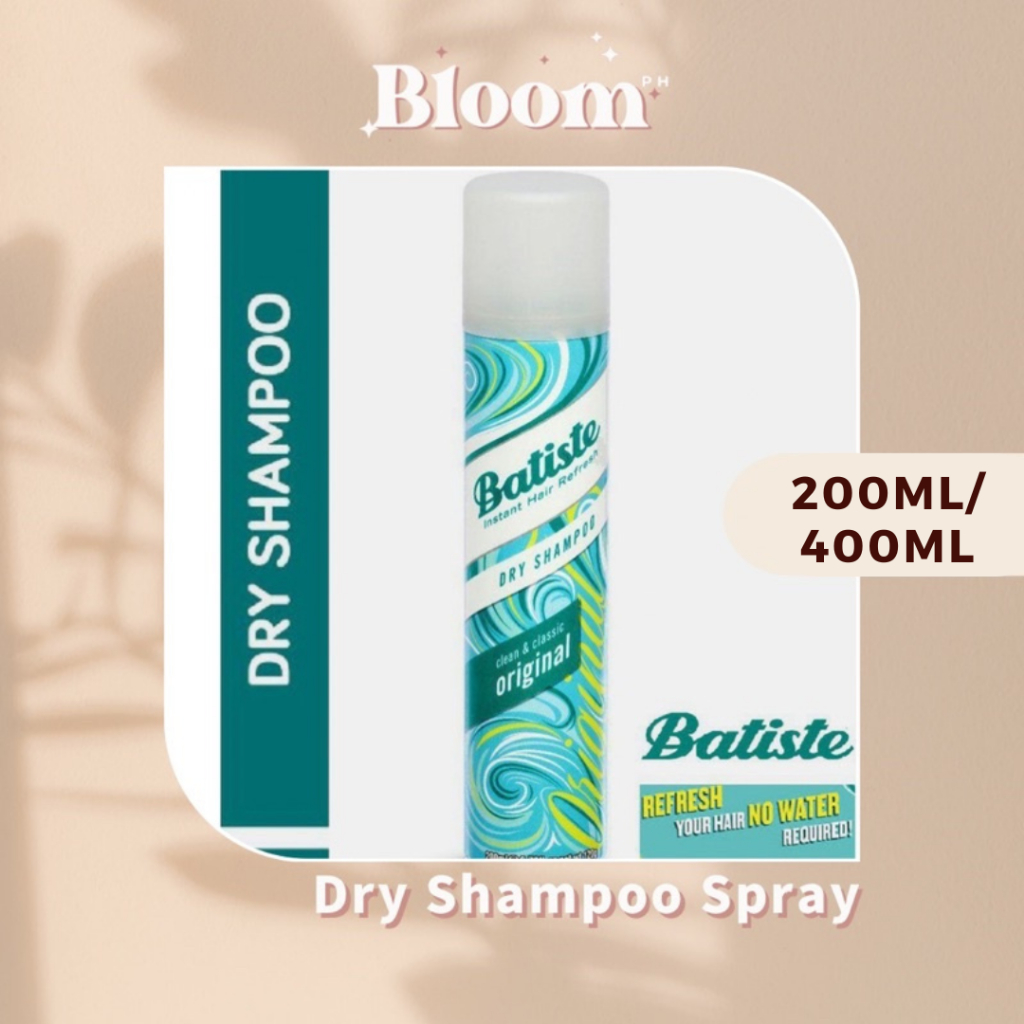 ORIGINAL BATISTE Dry Shampoo Spray 200ml/400ml Shopee Philippines