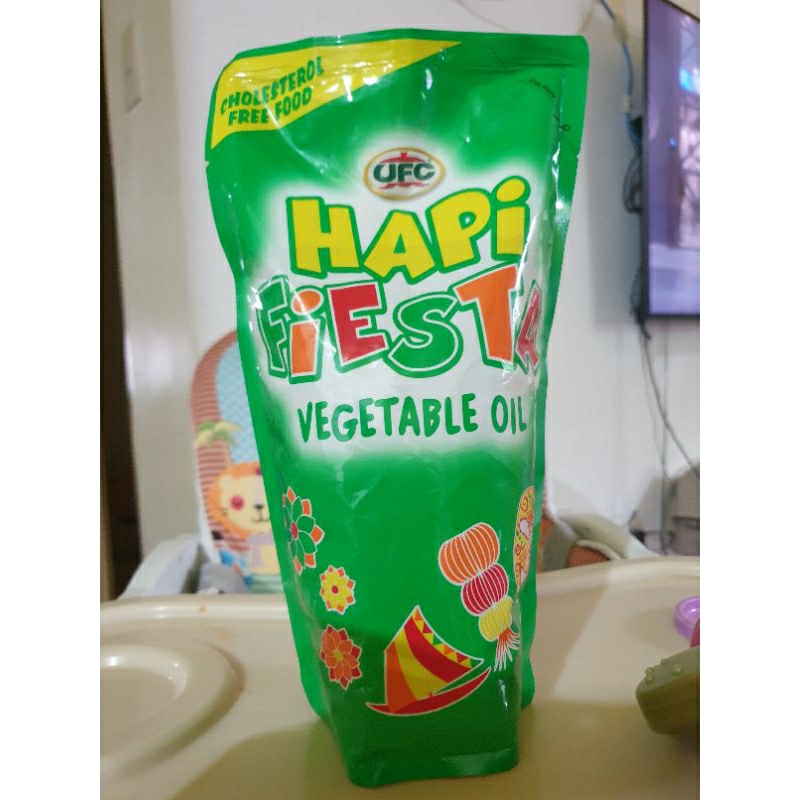 UFC Hapi Fiesta Vegetable Oil 1 Liter Shopee Philippines