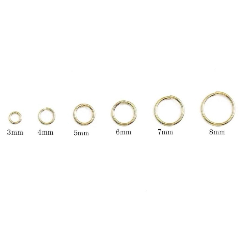 GOLD EARRING JUMPRINGS (100/90/40PCS) | Shopee Philippines