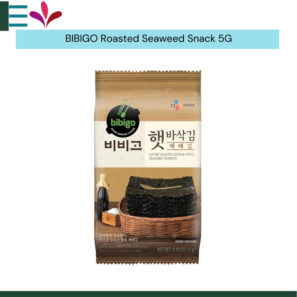 BIBIGO/ NAKWANG/ JAYA Roasted Seaweed Snack Korean-Style Savory ...