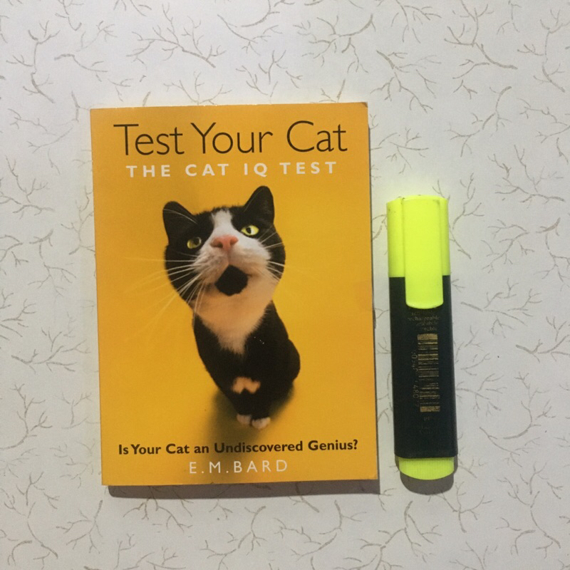Test Your Cat The Cat IQ Test E.M. Bard Shopee Philippines