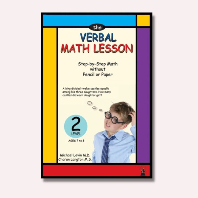 The Verbal Math Lesson Book 2 ( New, Ages 7-8 ) | Shopee Philippines