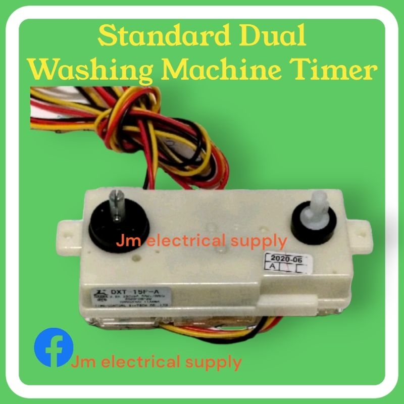 STANDARD DUAL WASHING MACHINE TIMER 3wire Shopee Philippines
