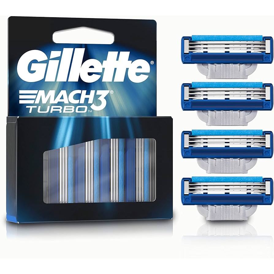 GILLETTE MACH 3 RAZOR BLADES X 4 Shopee Philippines