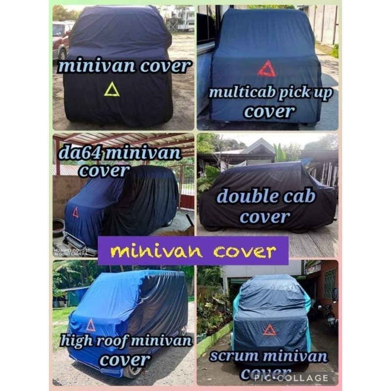 CAR COVER FOR ALL TYPES OF MINI VAN & MULTICAB | Shopee Philippines