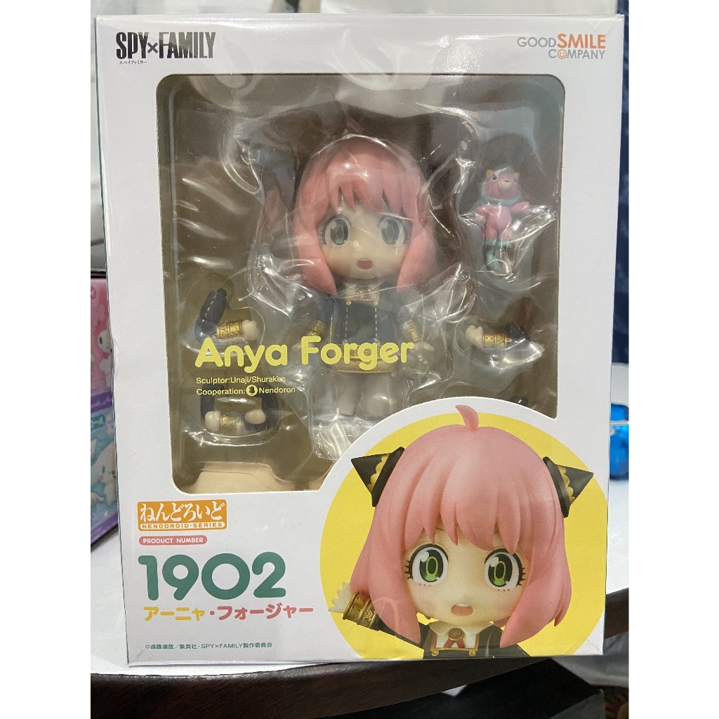 Authentic GoodSmile Nendoroid Spy X Family Anya Forger 1902 | Shopee ...