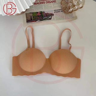 GBra Soft Seamless Breathable Pastel Non-wire Push Up Bra