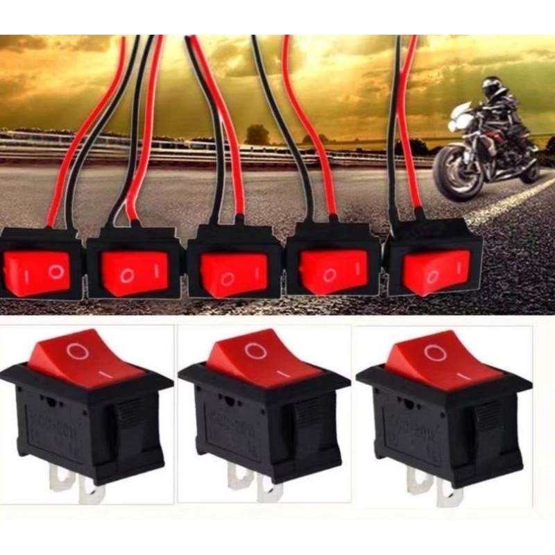 ON / OFF SWITCH 2 WAY ( 2 PIN) & WITH WIRE UNIVERSAL | Shopee Philippines